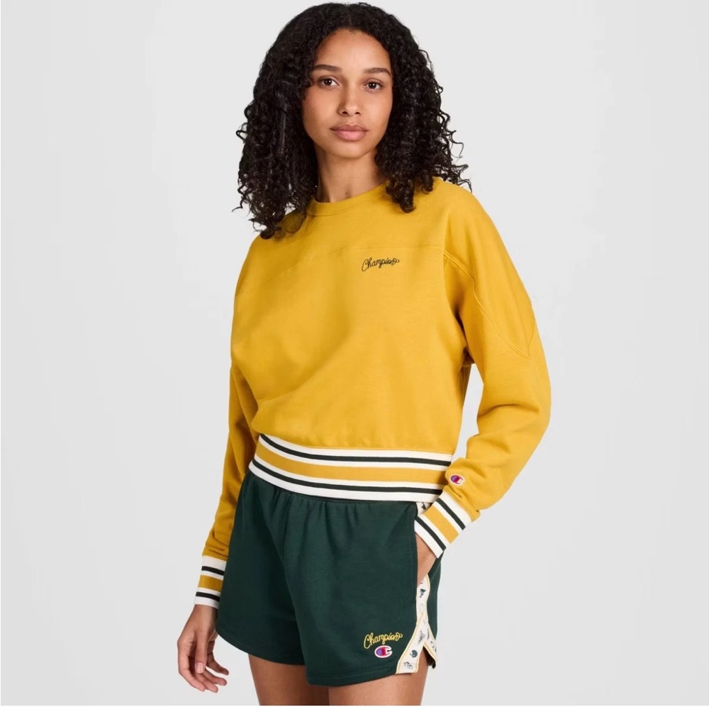 Champion Women's Mustard Sweatshirt